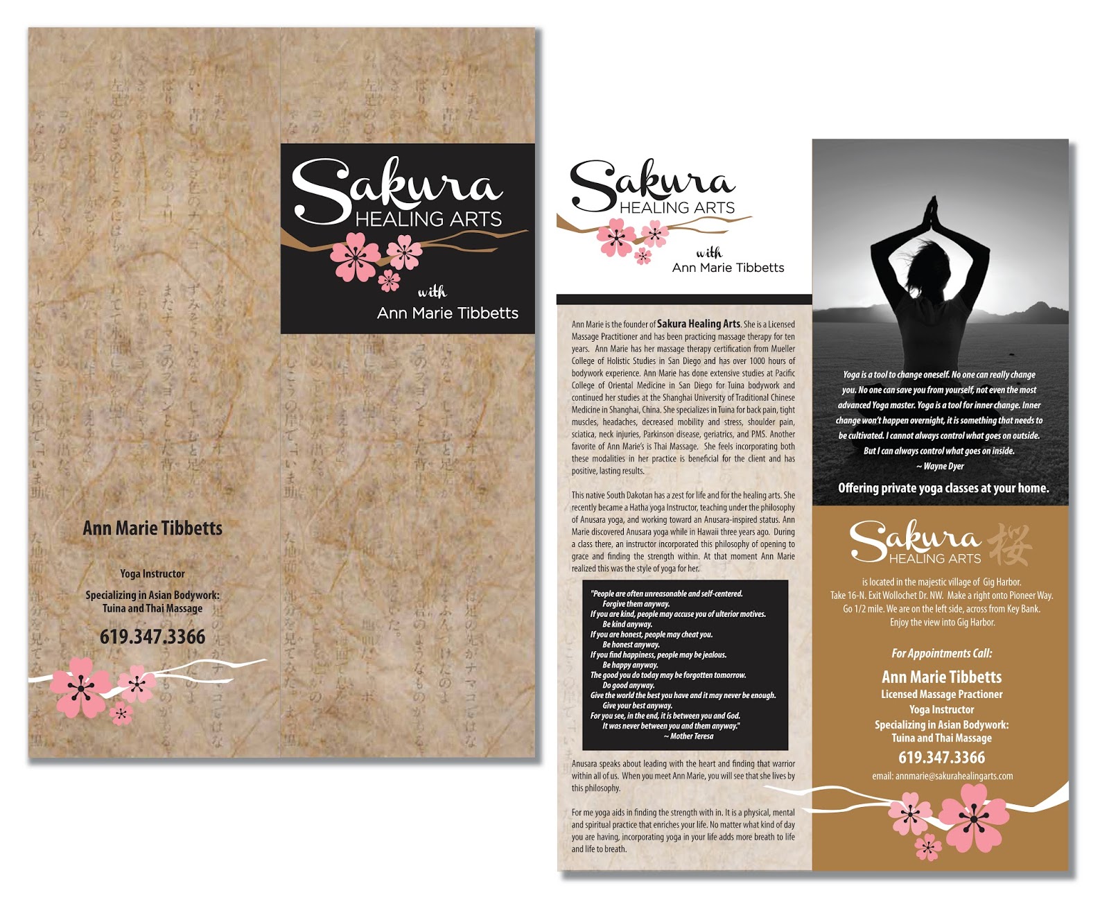 Sakura brochure